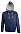 Толстовка мужская Soul men 290 с контрастным капюшоном, ярко-синяя с логотипом в Нефтекамске заказать по выгодной цене в кибермаркете AvroraStore