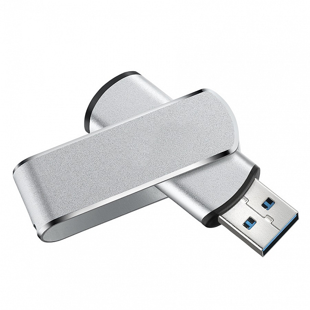 USB flash-карта 32Гб, алюминий, USB 3.0 с логотипом в Нефтекамске заказать по выгодной цене в кибермаркете AvroraStore