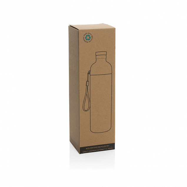 Герметичная бутылка для воды Impact из rPET RCS, 600 мл с логотипом в Нефтекамске заказать по выгодной цене в кибермаркете AvroraStore