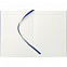Ежедневник Flat, недатированный, синий с логотипом в Нефтекамске заказать по выгодной цене в кибермаркете AvroraStore