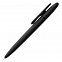 Ручка шариковая Prodir DS5 TRR-P Soft Touch, черная с логотипом в Нефтекамске заказать по выгодной цене в кибермаркете AvroraStore