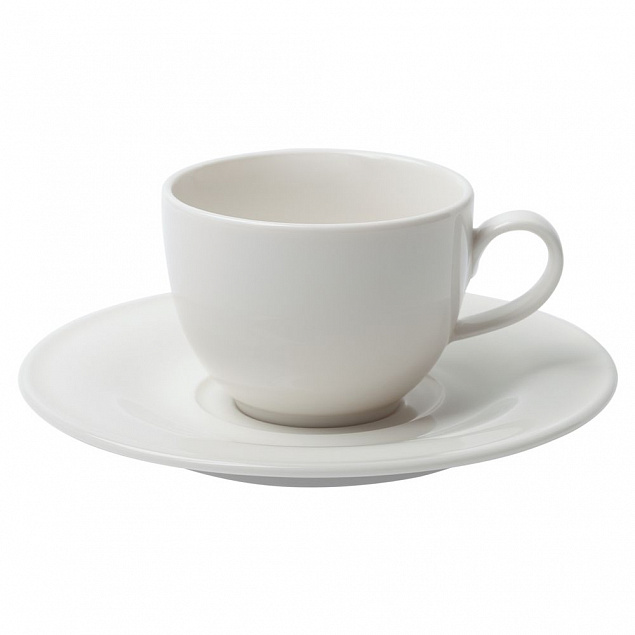 Кофейная пара Maxim Diamond для капучино, молочно-белая с логотипом в Нефтекамске заказать по выгодной цене в кибермаркете AvroraStore