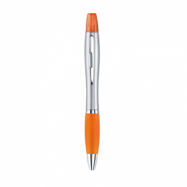 Ручка шариковая 2 в 1 с логотипом в Нефтекамске заказать по выгодной цене в кибермаркете AvroraStore
