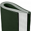 Ежедневник Flat Maxi, недатированный, зеленый с логотипом в Нефтекамске заказать по выгодной цене в кибермаркете AvroraStore
