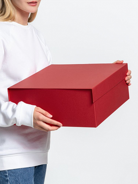 Коробка My Warm Box, красная с логотипом в Нефтекамске заказать по выгодной цене в кибермаркете AvroraStore