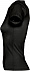 Футболка стретч женская MIAMI 170 черная с логотипом в Нефтекамске заказать по выгодной цене в кибермаркете AvroraStore