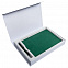 Коробка Silk с ложементом под ежедневник и ручку, серая с логотипом в Нефтекамске заказать по выгодной цене в кибермаркете AvroraStore