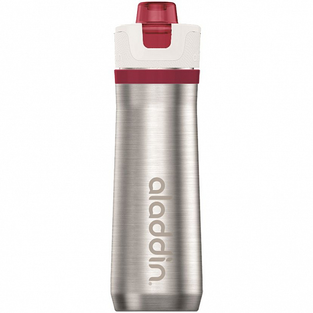 Бутылка для воды Active Hydration 600, красная с логотипом в Нефтекамске заказать по выгодной цене в кибермаркете AvroraStore