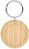 Брелок из бамбука с логотипом в Нефтекамске заказать по выгодной цене в кибермаркете AvroraStore