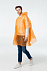 Дождевик-пончо RainProof, оранжевый с логотипом в Нефтекамске заказать по выгодной цене в кибермаркете AvroraStore