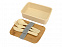 Ланч-бокс Lunch из пшеничного волокна с бамбуковой крышкой с логотипом в Нефтекамске заказать по выгодной цене в кибермаркете AvroraStore