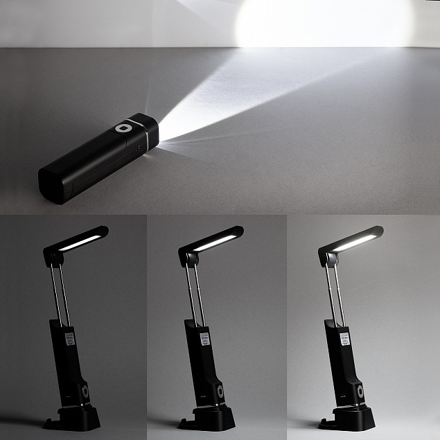 Складная лампа-фонарь "Smart LED" с логотипом в Нефтекамске заказать по выгодной цене в кибермаркете AvroraStore