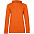 Толстовка с капюшоном женская Hoodie, светло-оранжевая с логотипом в Нефтекамске заказать по выгодной цене в кибермаркете AvroraStore