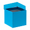 Коробка Cube S, голубая с логотипом в Нефтекамске заказать по выгодной цене в кибермаркете AvroraStore