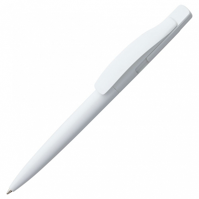 Ручка шариковая Prodir DS2 PPP, белая с логотипом в Нефтекамске заказать по выгодной цене в кибермаркете AvroraStore