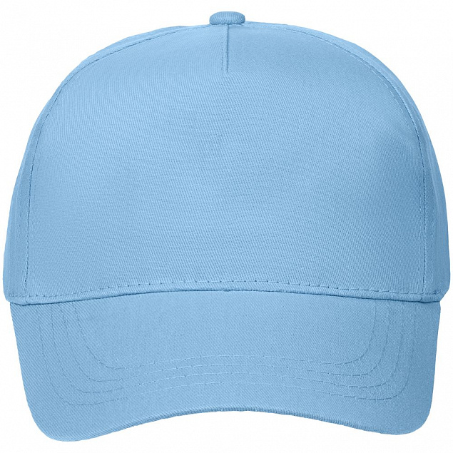 Бейсболка Promo, голубая с логотипом в Нефтекамске заказать по выгодной цене в кибермаркете AvroraStore