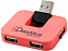 USB Hub «Gaia» на 4 порта с логотипом в Нефтекамске заказать по выгодной цене в кибермаркете AvroraStore