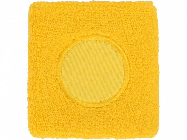 Напульсник Hyper, желтый с логотипом в Нефтекамске заказать по выгодной цене в кибермаркете AvroraStore