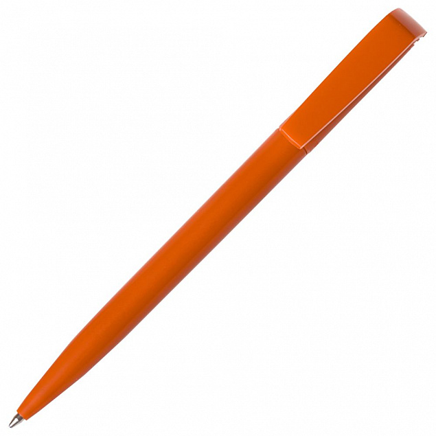 Ручка шариковая Flip, оранжевая с логотипом в Нефтекамске заказать по выгодной цене в кибермаркете AvroraStore