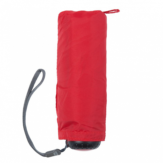 Зонт складной 811 X1 в кейсе, красный с логотипом в Нефтекамске заказать по выгодной цене в кибермаркете AvroraStore