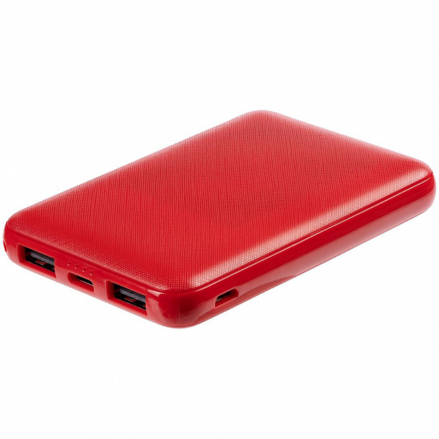 Внешний аккумулятор Uniscend Full Feel Type-C мАч, красный с логотипом в Нефтекамске заказать по выгодной цене в кибермаркете AvroraStore