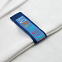 Лейбл тканевый Epsilon, S, синий с логотипом в Нефтекамске заказать по выгодной цене в кибермаркете AvroraStore