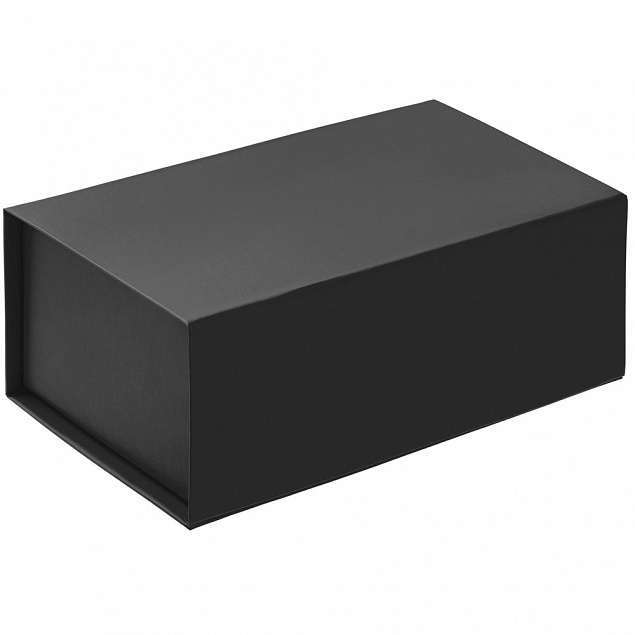 Коробка LumiBox, черная с логотипом в Нефтекамске заказать по выгодной цене в кибермаркете AvroraStore