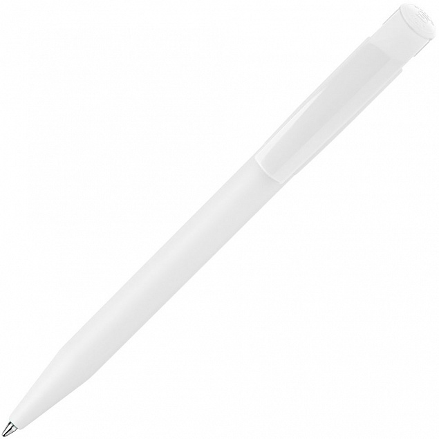 Ручка шариковая S45 ST, белая с логотипом в Нефтекамске заказать по выгодной цене в кибермаркете AvroraStore