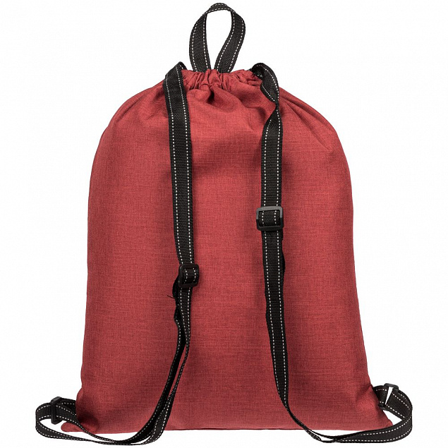 Рюкзак-мешок Melango, красный с логотипом в Нефтекамске заказать по выгодной цене в кибермаркете AvroraStore