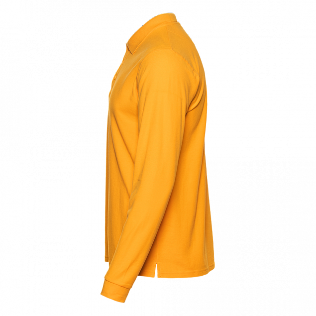 Рубашка поло Рубашка мужская 04S Жёлтый с логотипом в Нефтекамске заказать по выгодной цене в кибермаркете AvroraStore