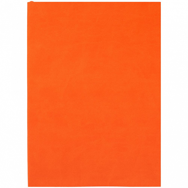 Ежедневник Flat Light, недатированный, оранжевый с логотипом в Нефтекамске заказать по выгодной цене в кибермаркете AvroraStore