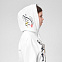 Худи с капюшоном  ALEX , белый с логотипом в Нефтекамске заказать по выгодной цене в кибермаркете AvroraStore