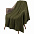 Плед Shirr, зеленый (оливковый) с логотипом в Нефтекамске заказать по выгодной цене в кибермаркете AvroraStore