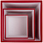 Коробка Cube L, красная с логотипом в Нефтекамске заказать по выгодной цене в кибермаркете AvroraStore