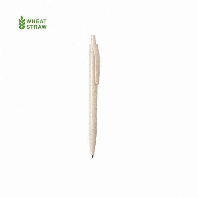 WIPPER, ручка шариковая, пластик с пшеничным волокном с логотипом в Нефтекамске заказать по выгодной цене в кибермаркете AvroraStore