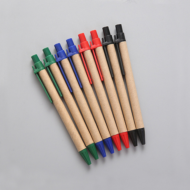 Шариковая ручка NATURAL BIO - Зеленый FF с логотипом в Нефтекамске заказать по выгодной цене в кибермаркете AvroraStore