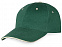 Бейсболка New Castle 6-ти панельная, зеленый/натуральный с логотипом в Нефтекамске заказать по выгодной цене в кибермаркете AvroraStore