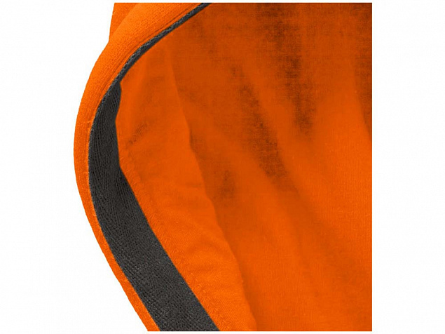 Толстовка Arora мужская с капюшоном, оранжевый с логотипом в Нефтекамске заказать по выгодной цене в кибермаркете AvroraStore