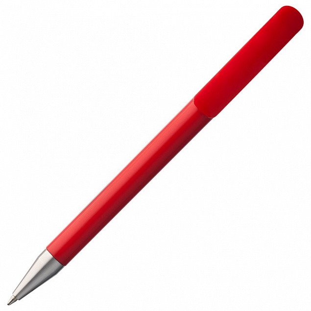 Ручка шариковая Prodir DS3 TPC, красная с логотипом в Нефтекамске заказать по выгодной цене в кибермаркете AvroraStore