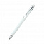 Ручка металлическая Ingrid софт-тач, белая-S с логотипом в Нефтекамске заказать по выгодной цене в кибермаркете AvroraStore