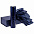 Набор Gems: зонт и термос, синий с логотипом в Нефтекамске заказать по выгодной цене в кибермаркете AvroraStore