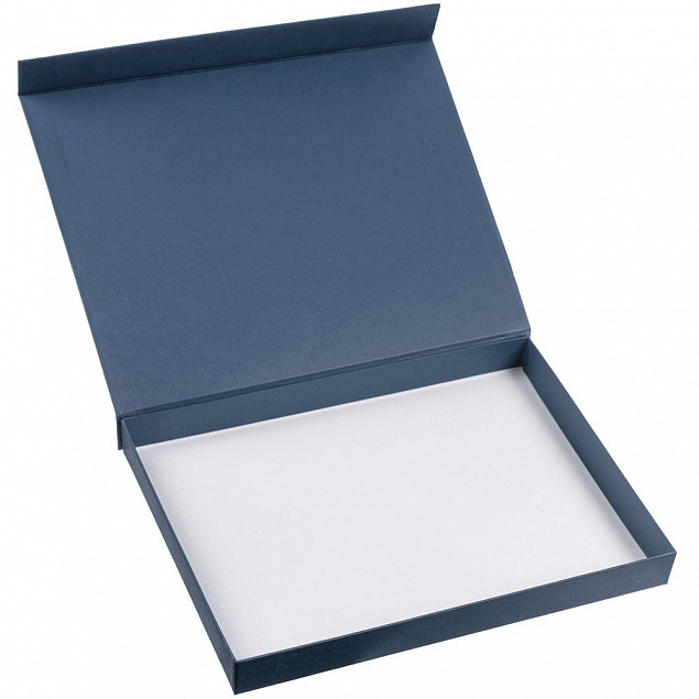 Коробка Roomy, синяя с логотипом в Нефтекамске заказать по выгодной цене в кибермаркете AvroraStore