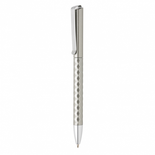 Ручка X3.1, серый с логотипом в Нефтекамске заказать по выгодной цене в кибермаркете AvroraStore