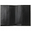 Обложка для ежедневника Dusk, черная с логотипом в Нефтекамске заказать по выгодной цене в кибермаркете AvroraStore