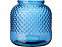 Подсвечник Estar из переработанного стекла, синий прозрачный с логотипом в Нефтекамске заказать по выгодной цене в кибермаркете AvroraStore