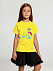 Футболка детская Roller Skates, желтая с логотипом в Нефтекамске заказать по выгодной цене в кибермаркете AvroraStore