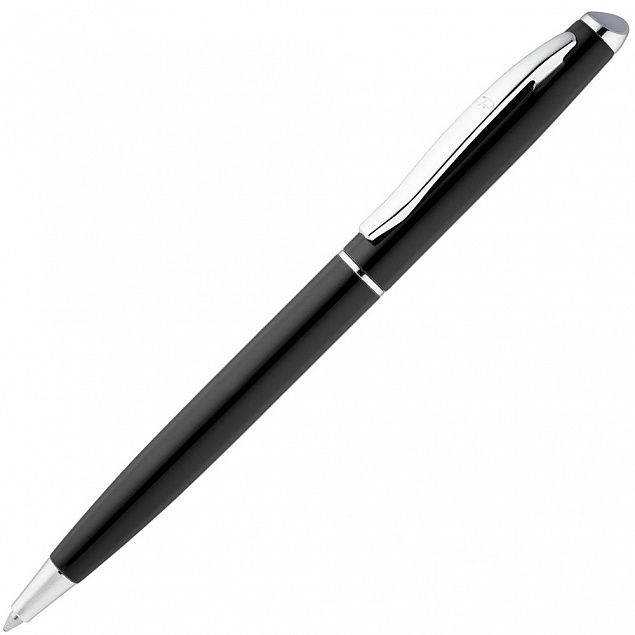 Ручка шариковая Phrase, черная с логотипом в Нефтекамске заказать по выгодной цене в кибермаркете AvroraStore