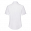 Рубашка женская SHORT SLEEVE OXFORD SHIRT LADY-FIT 130 с логотипом в Нефтекамске заказать по выгодной цене в кибермаркете AvroraStore