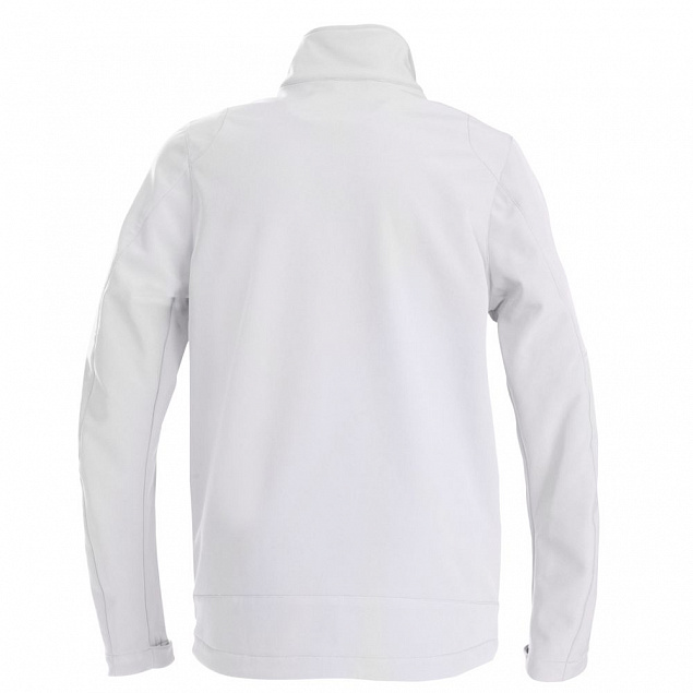Куртка софтшелл мужская TRIAL, белая с логотипом в Нефтекамске заказать по выгодной цене в кибермаркете AvroraStore