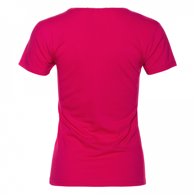 Футболка женская 02W Ярко-розовый с логотипом в Нефтекамске заказать по выгодной цене в кибермаркете AvroraStore